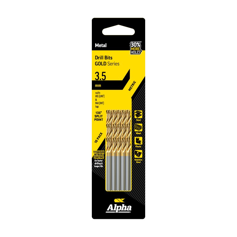 Hss Gold Series Jobber Drill Bit