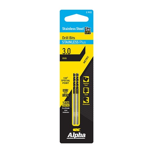 Stainless Steel Jobber Drill Bit