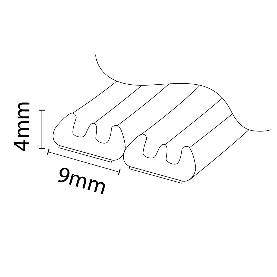 Cowdroy Cm95gr Door & Window Seal Grey 2-3mm Gap X 5.0m