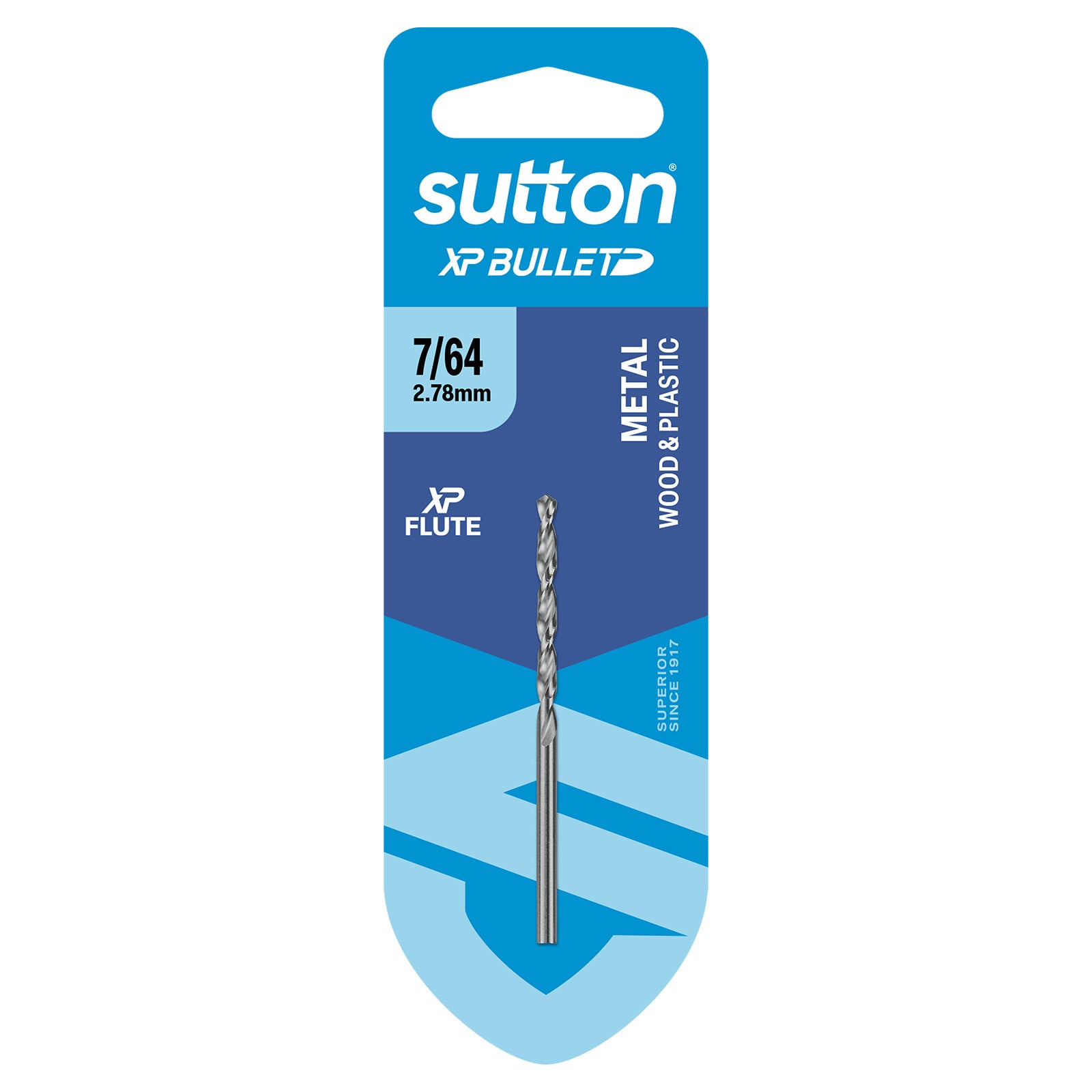 Sutton Hss Jobber Drill Bit - Bright Xp Bullet - Imperial