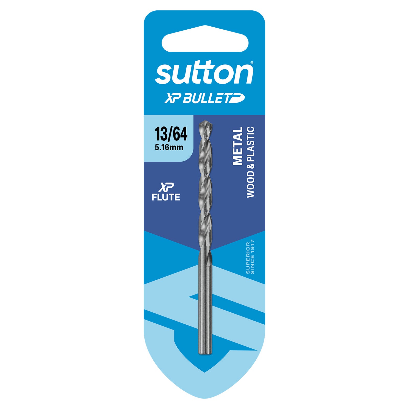 Sutton Hss Jobber Drill Bit - Bright Xp Bullet - Imperial