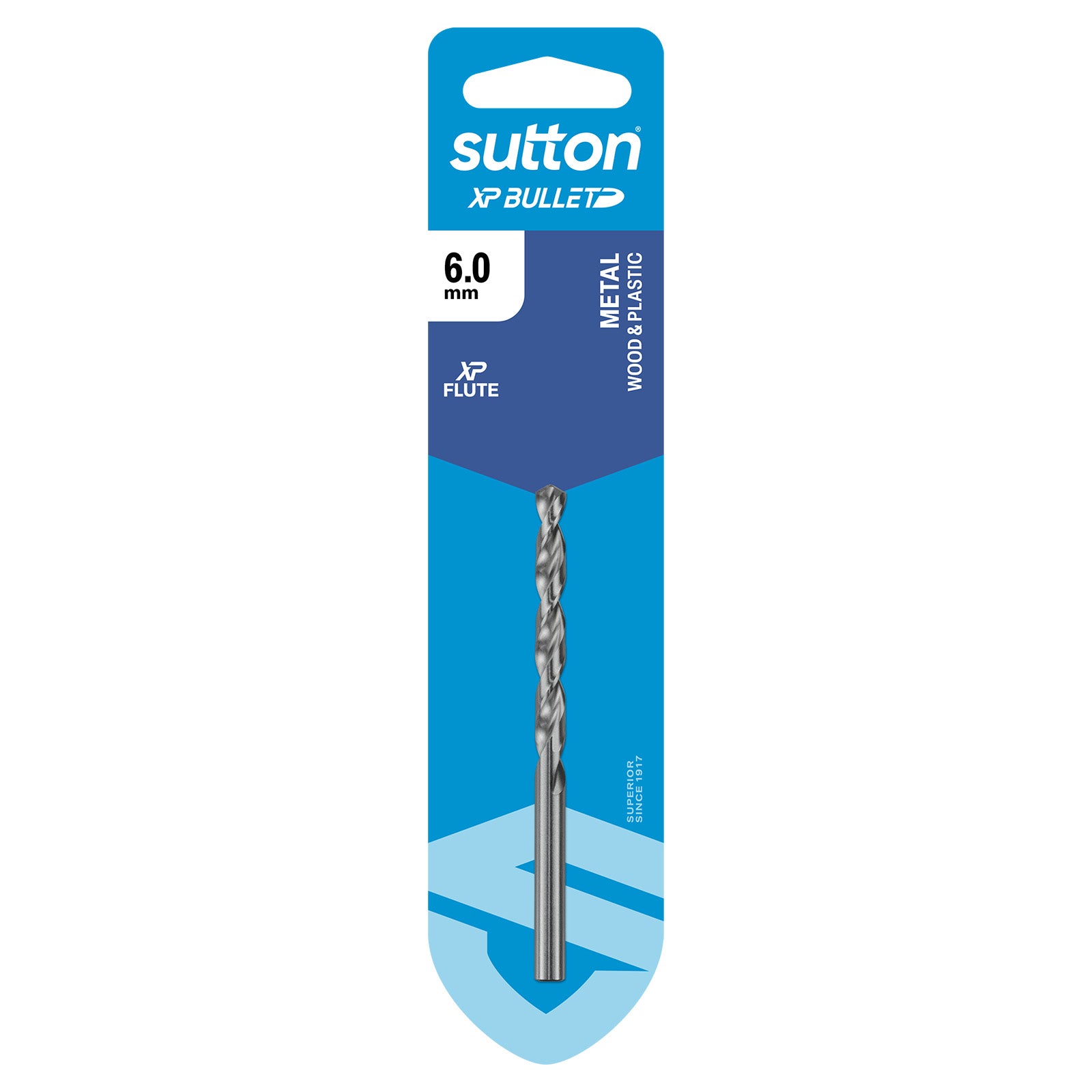 Sutton Hss Jobber Drill Bit - Bright Xp Bullet - Metric