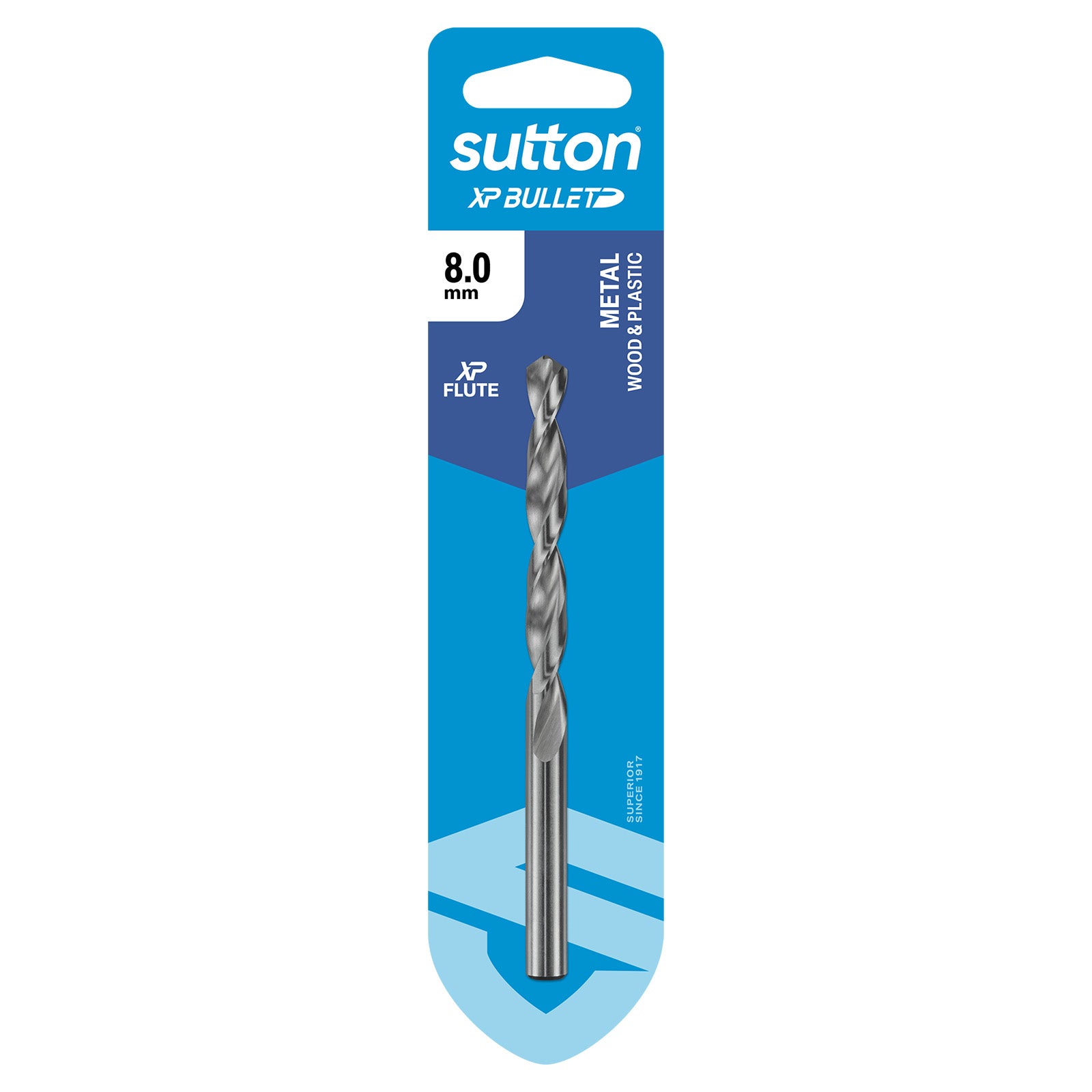 Sutton Hss Jobber Drill Bit - Bright Xp Bullet - Metric