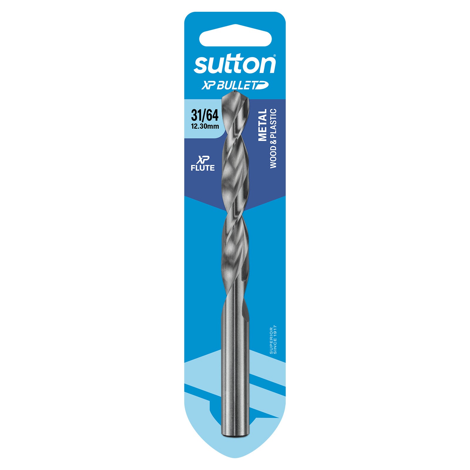 Sutton Hss Jobber Drill Bit - Bright Xp Bullet - Imperial