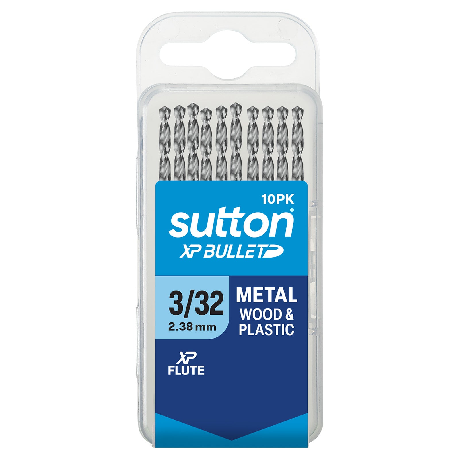 Sutton Hss Jobber Drill Bit - Xp Bullet - 10 Pk