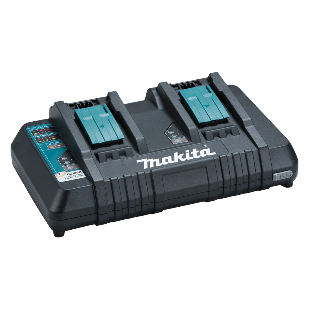 Makita Rapid Dual Port Charger 196936-0 Dc18rd