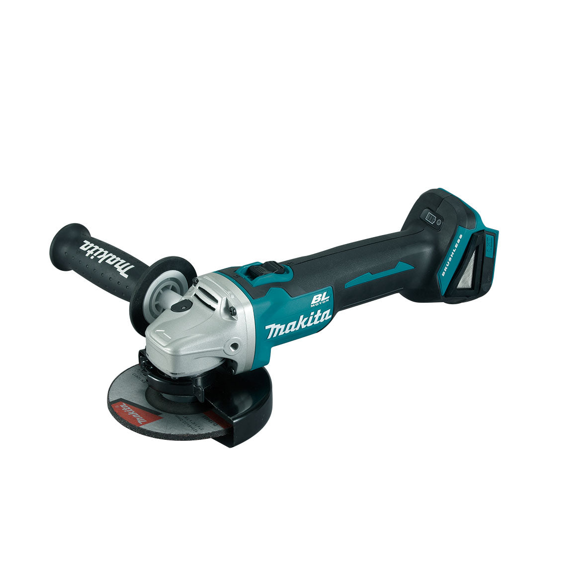 Makita Angle Grinder 18v 125mm Slide Switch Elec Brake Brushless Dga506z