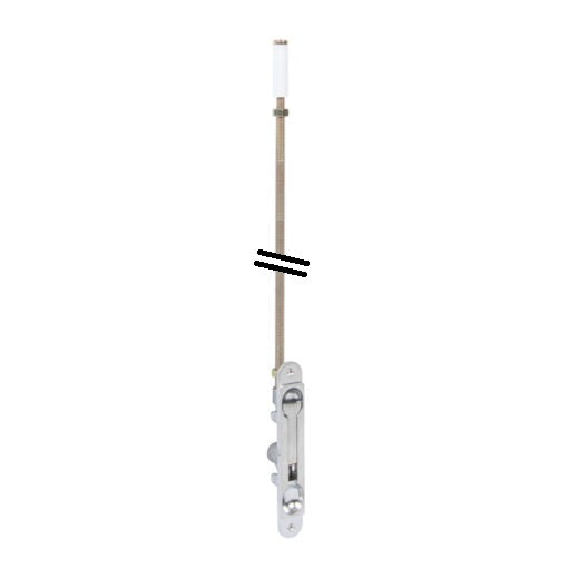 Scope Flush Bolt - Aluminium - Nylon/Steel Tip Rod