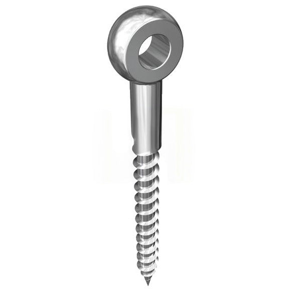 Lag Screw Eye Stainless Steel 316 - Metric