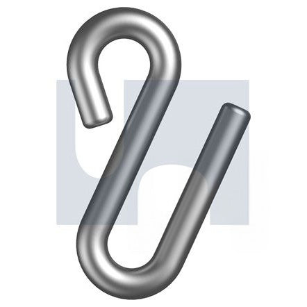 S-Hook Stainless Steel 304 - Metric
