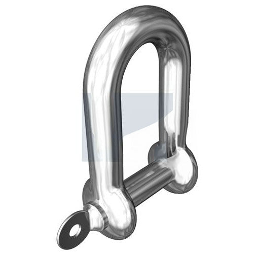 Standard D-Shackle Stainless Steel 316