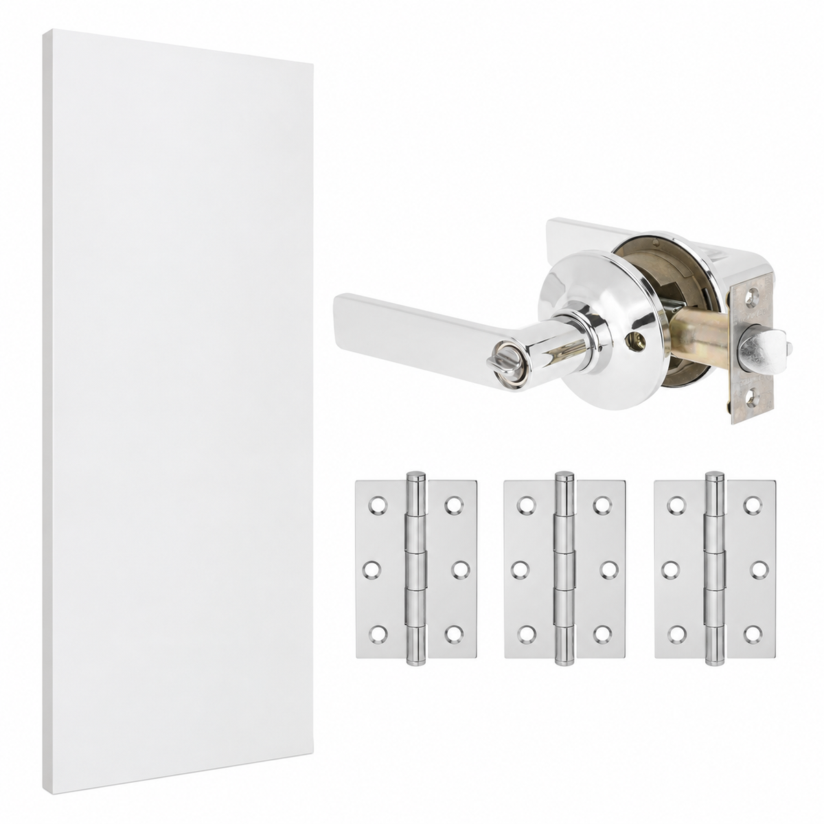 Hume Stpc 2040 Blockboard Flush External Door Package
