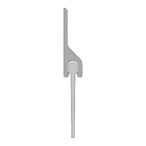 Kilargo Silicone Sweep Seal With Aluminium Carrier - 19mm Fin Size (12-19mm Gap)