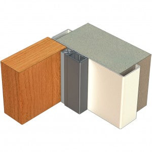 Kilargo High Performance Acoustic Perimeter Door Seal - Clear Anodised - 0-15mm Gap