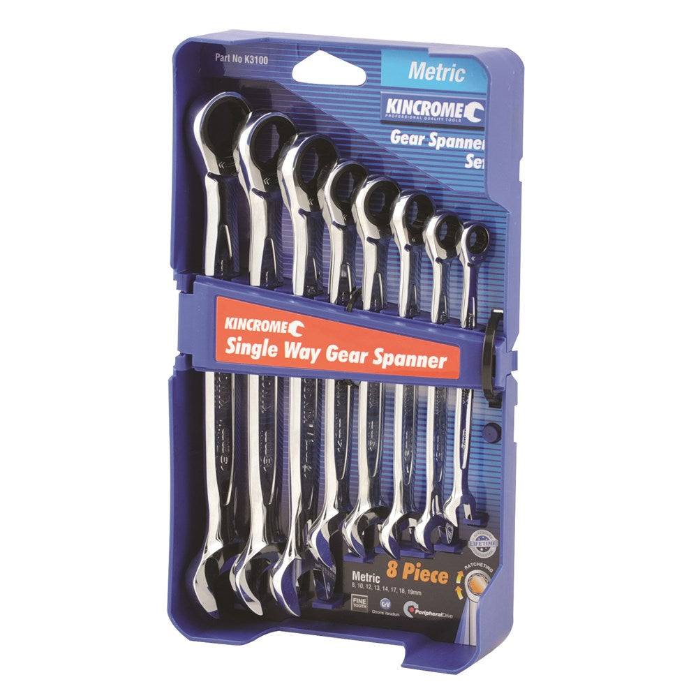 Single Way Gear Spanner Set
