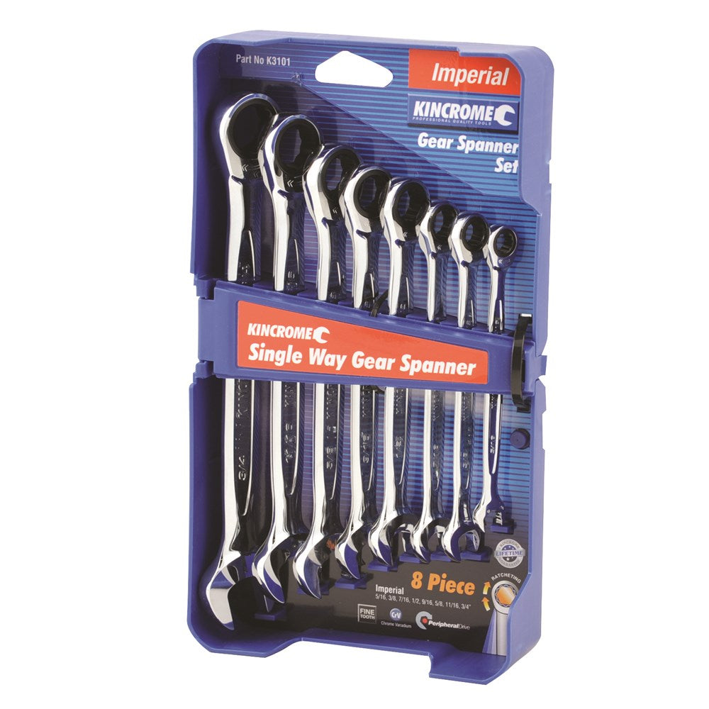 Single Way Gear Spanner Set