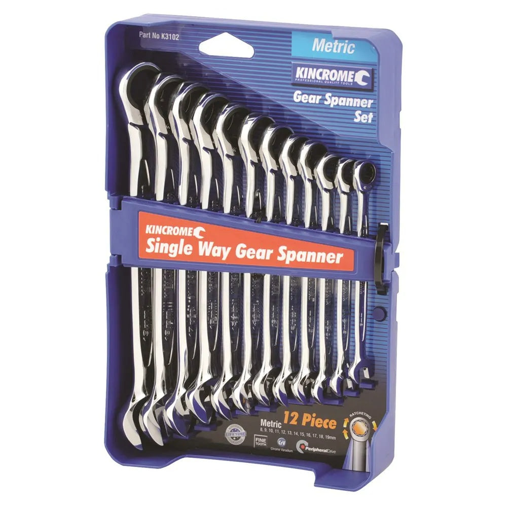 Single Way Gear Spanner Set