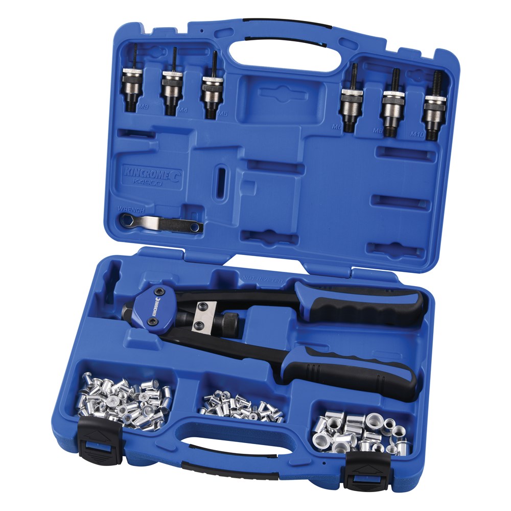 Nut Riveter Twin Handle 68 Piece