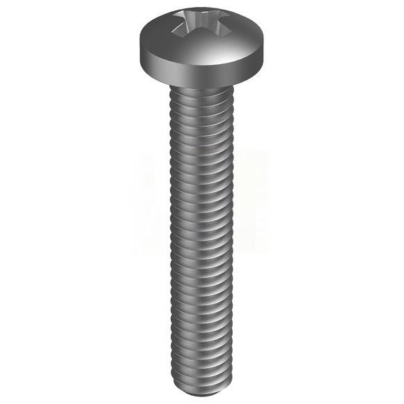 Pan Head Phillips Machine Screw Zinc Plated - Metric