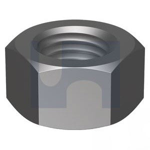 Hex Nut Zinc Plated Fine Thread Cl8 - Metric
