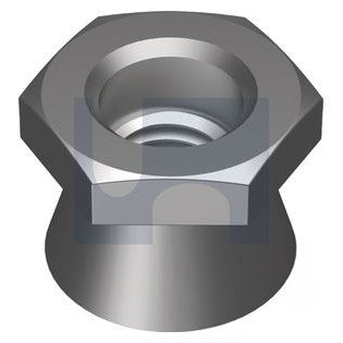 Security Shear Nut Hot Dip Galvanised - Metric