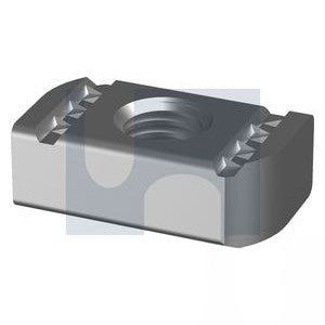 Strut Nut With No Spring Zinc Plated - Metric