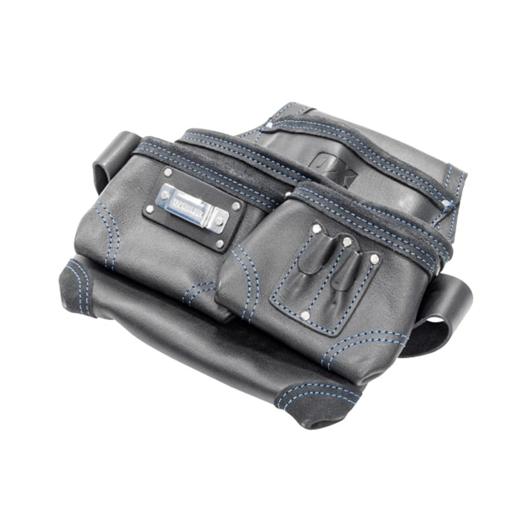 Tool Pouch 6 Pocket Leather Black Trade Series