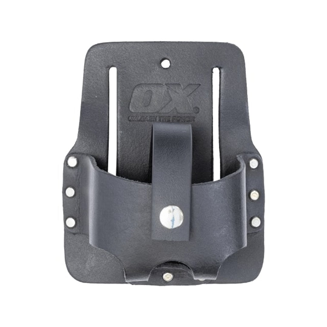 Tape Holder Leather Black Trade Series