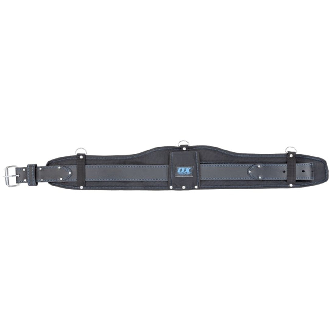 Back Support Belt Padded Nylon Black Trade Series
