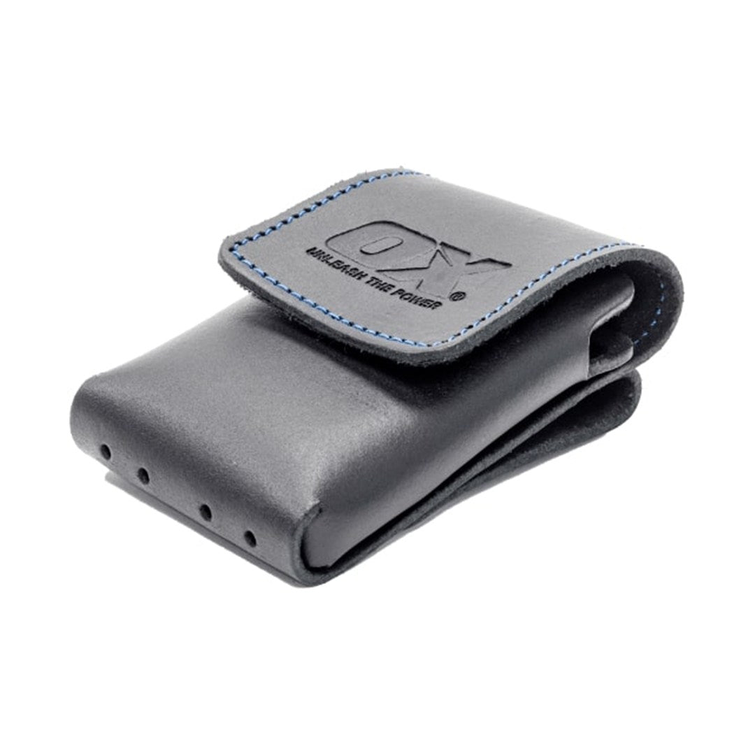 Mobile Phone Holder Xl Leather Black Trade Series