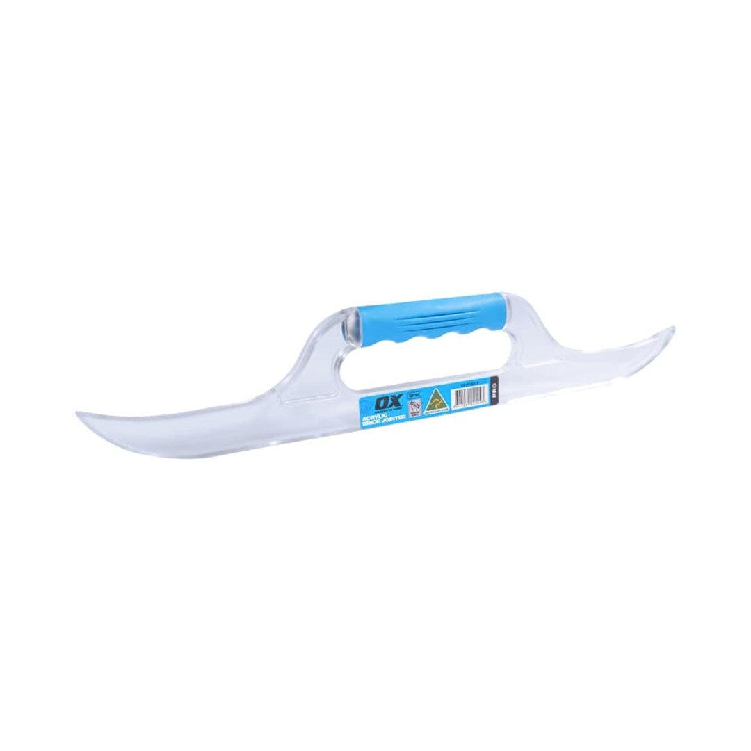 Brick Jointer 495x10mm Plexiglass Duragrip Handle Pro Series