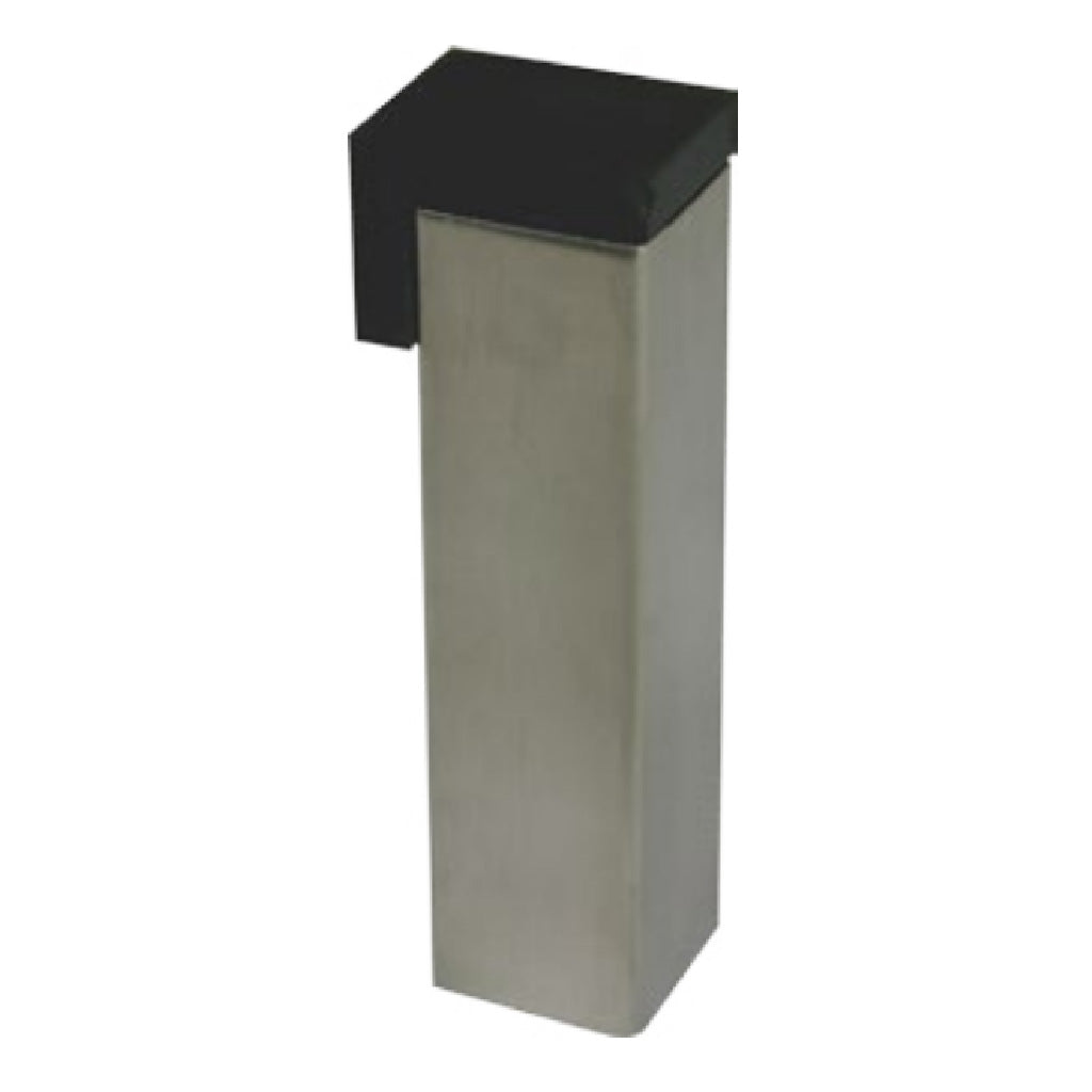 Zanda Square Door Stop 80mm Brushed Nickel