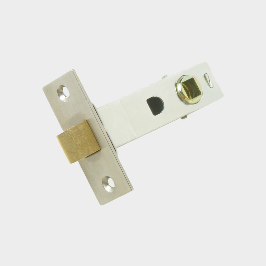 LEGGE TUBULAR LATCH LIGHT COMMERCIAL SUIT 7.6MM SPINDLE SATIN STAINLESS STEEL