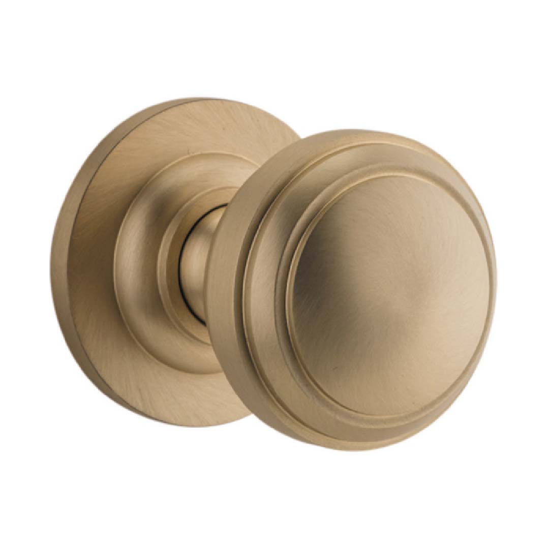 Iver Paddington Passage Knob Set Rnd Backplate 58 X 54 X 68mm