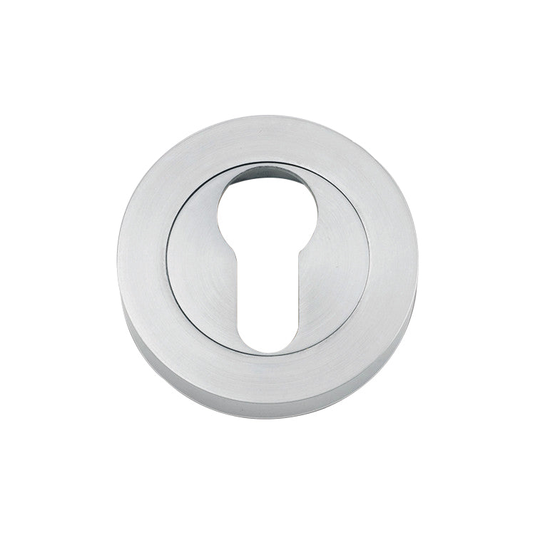Iver Euro Cyl Escutcheon Rnd Backplate