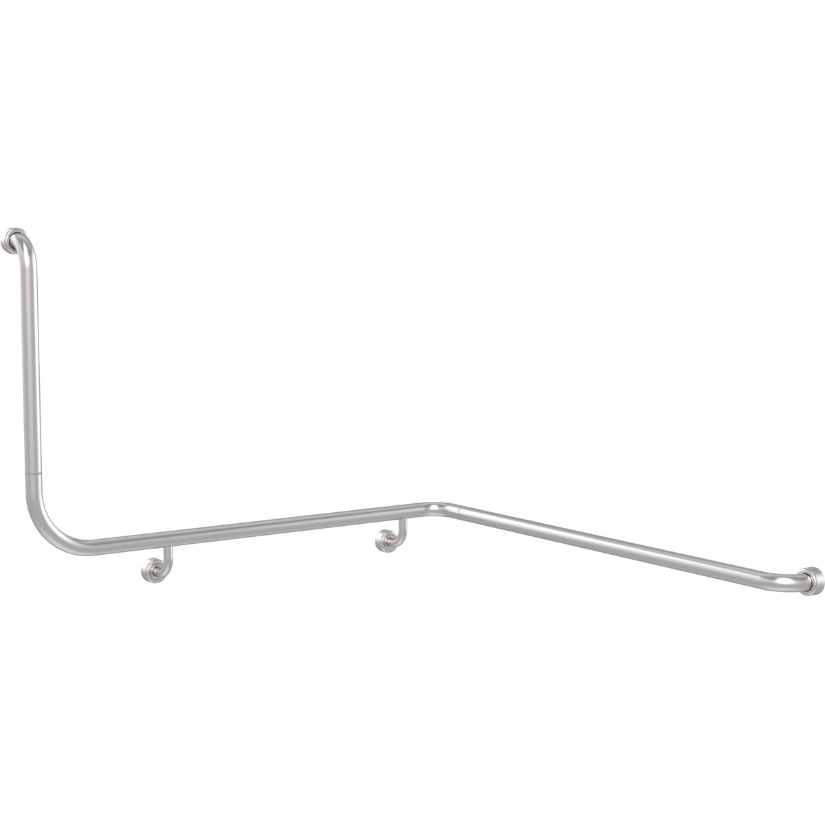 Toilet Corner Grab Rail Hygienic Seal