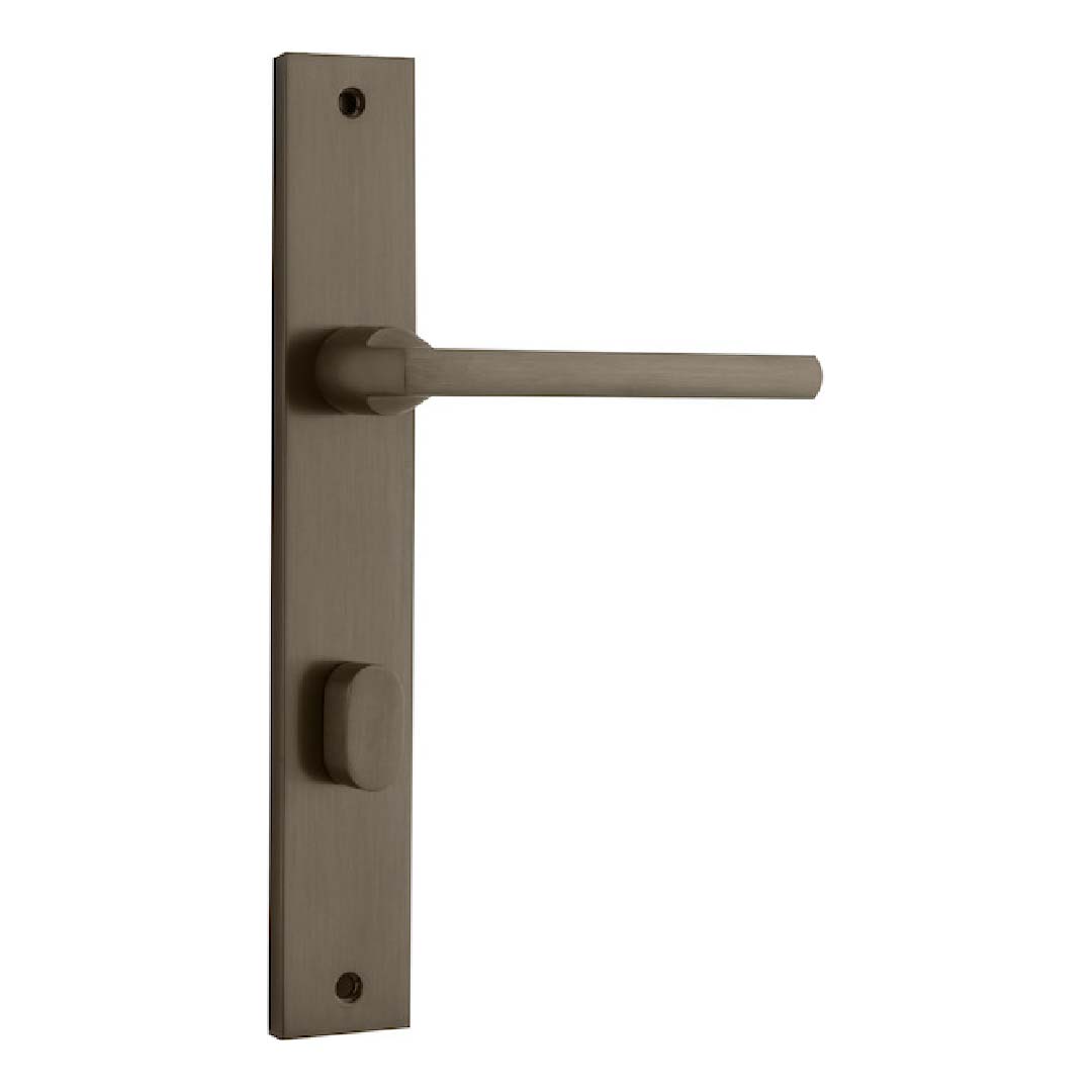 Iver Baltimore Privacy Lever Set Rect Backplate 240 X 38 X 55mm