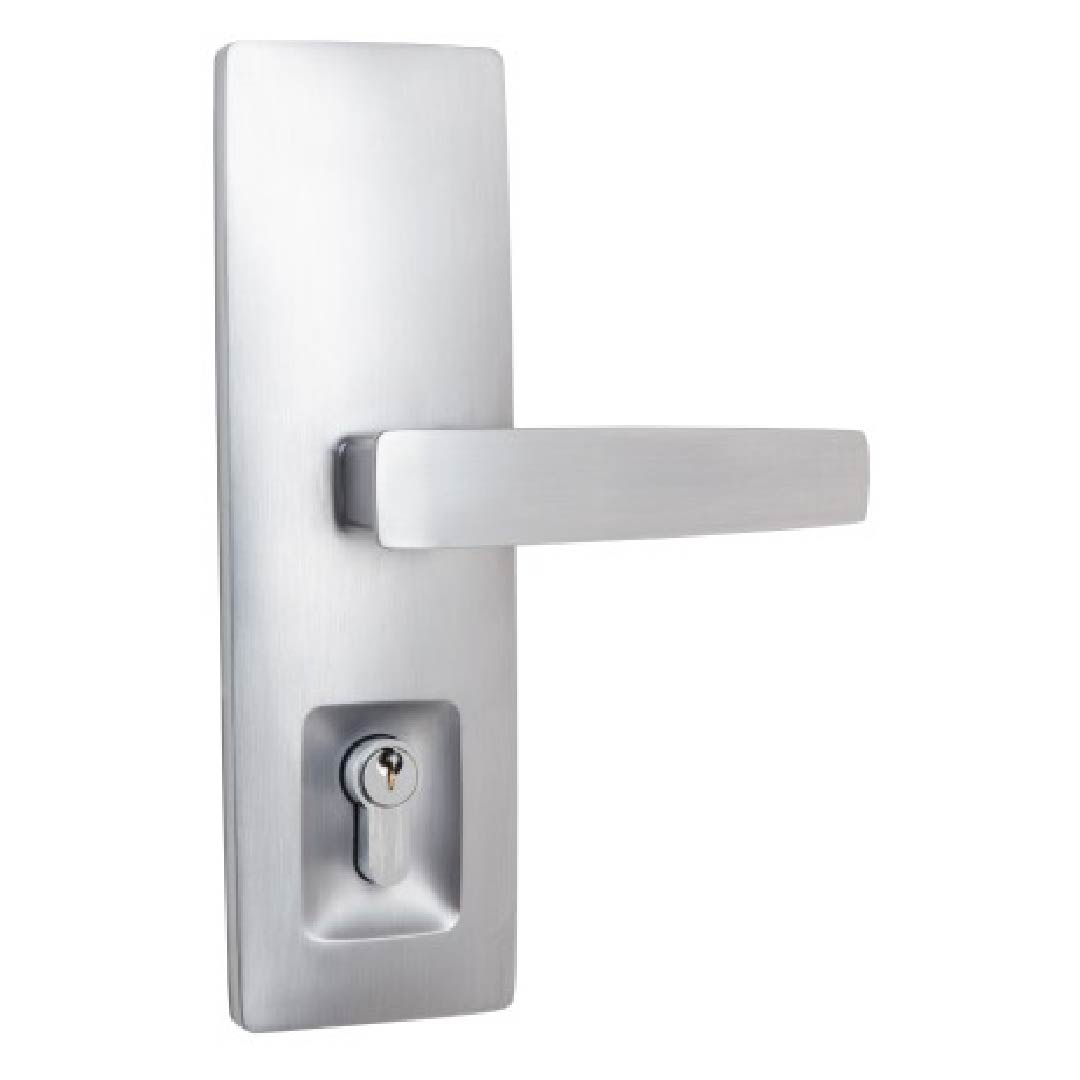 Gainsborough Trilock Contemporary Aurora Entrance Set Dbl Cylinder