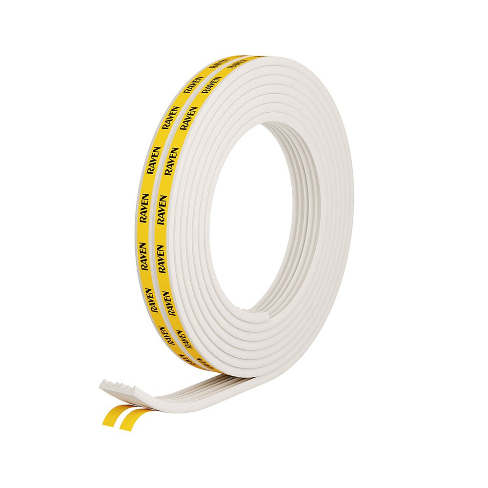 Raven Rp59w Door & Window Seal White 2-4mm X 5.0m