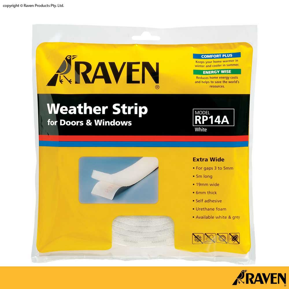 Raven Rp14a Door & Window Seal Foam Weather Strip