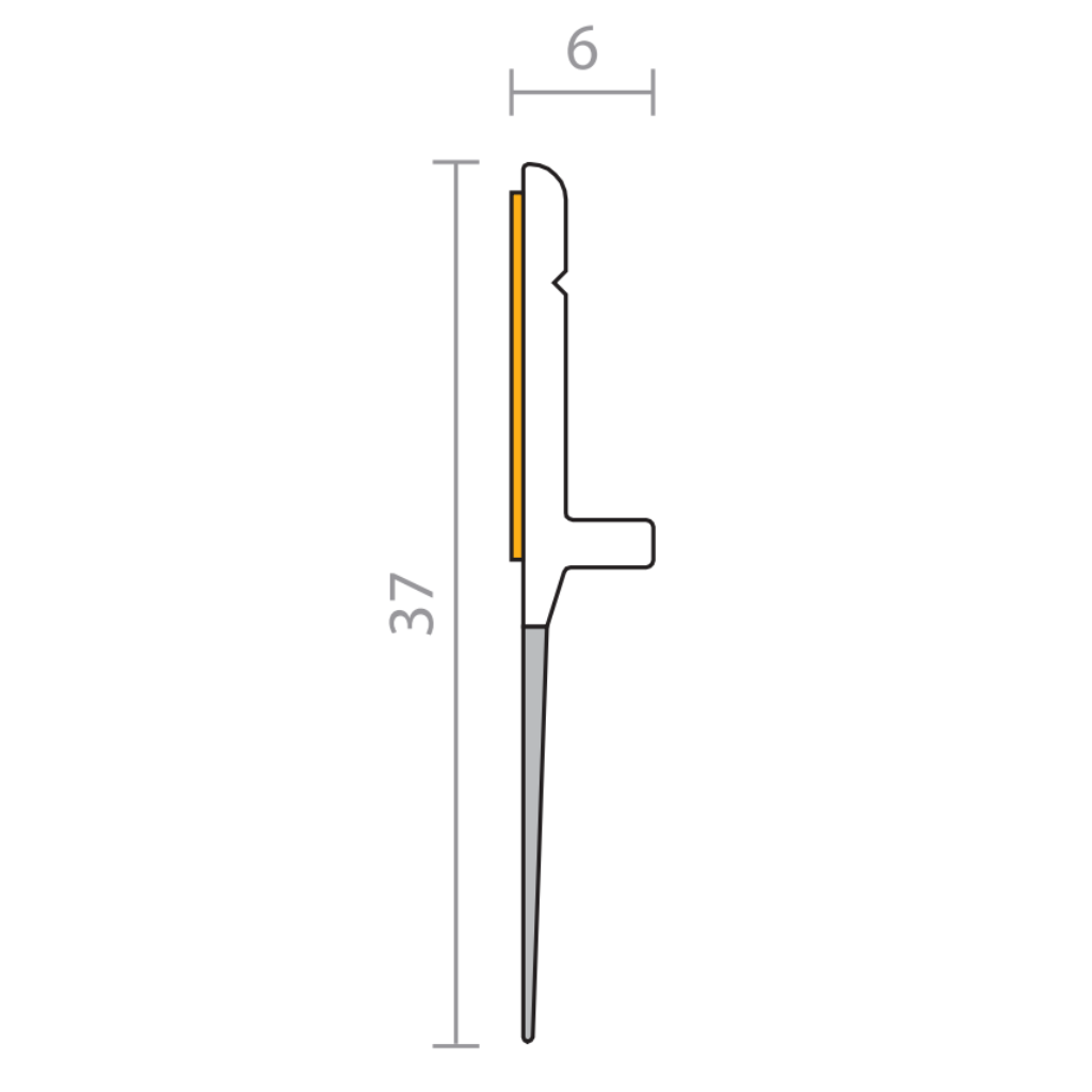 Raven Rp17b Door Seal Bottom Seal Brown 915mm