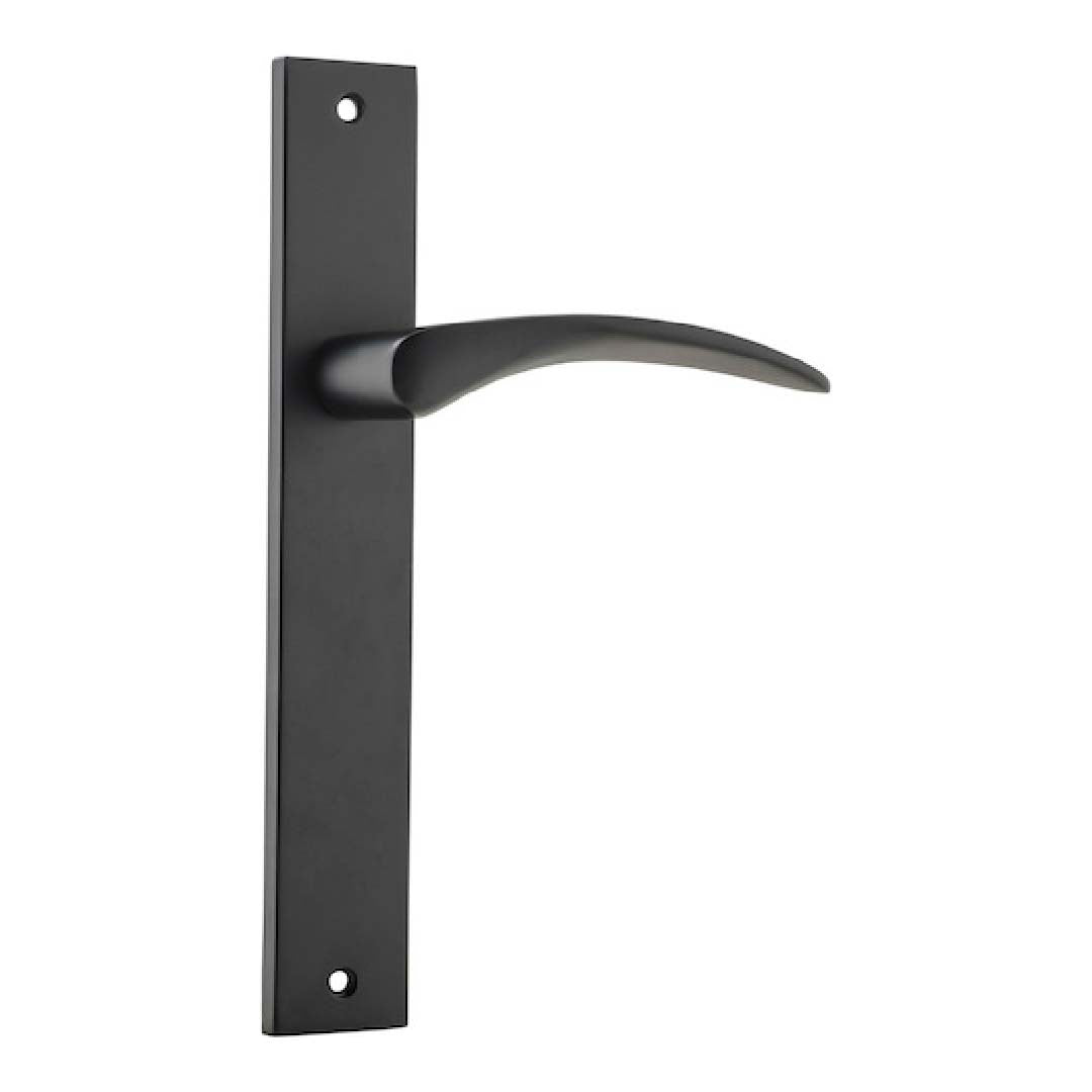 Iver Oxford Passage Lever Set Rect Backplate 230 X 40 X 60mm