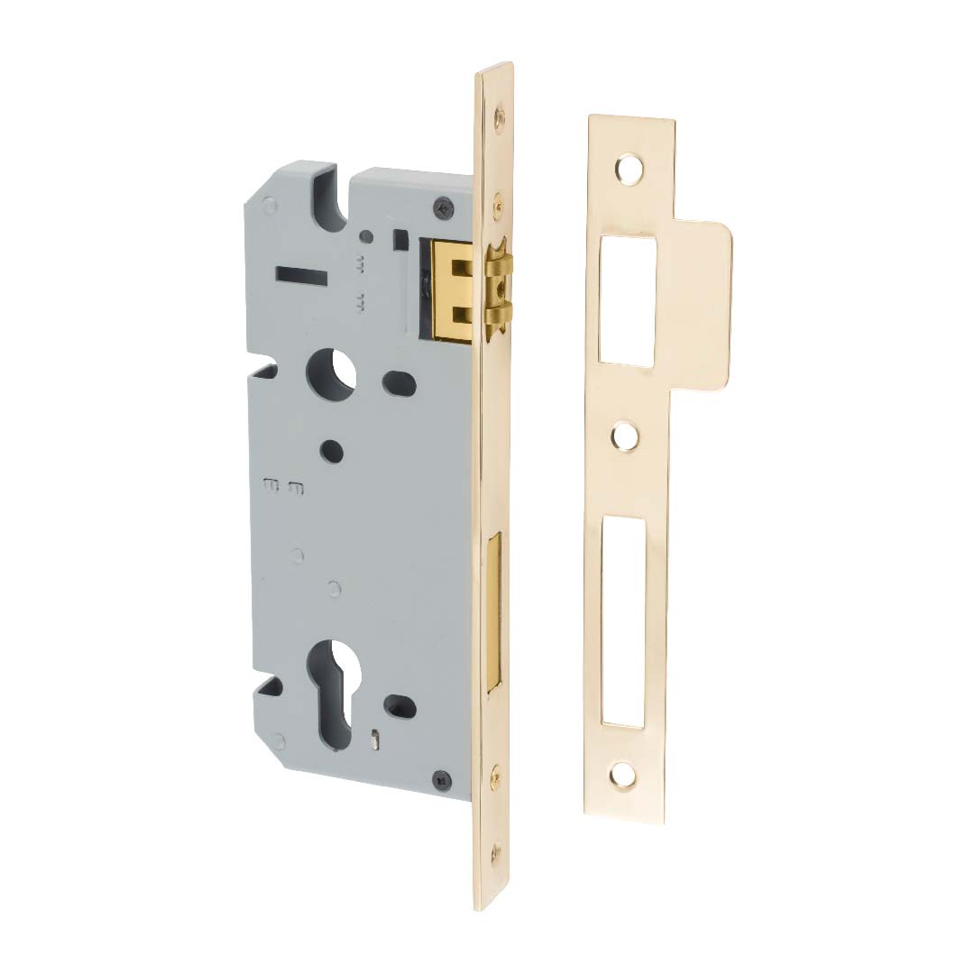 Iver Euro Mortice Lock Roller 45mm Backset
