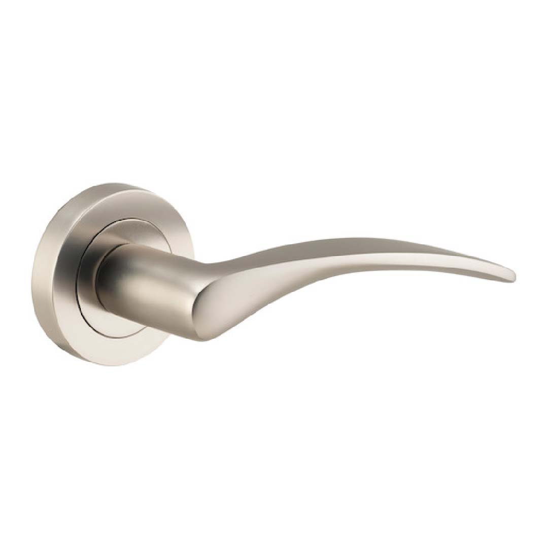 Iver Oxford Lever Set Rnd Backplate 52 X 64mm