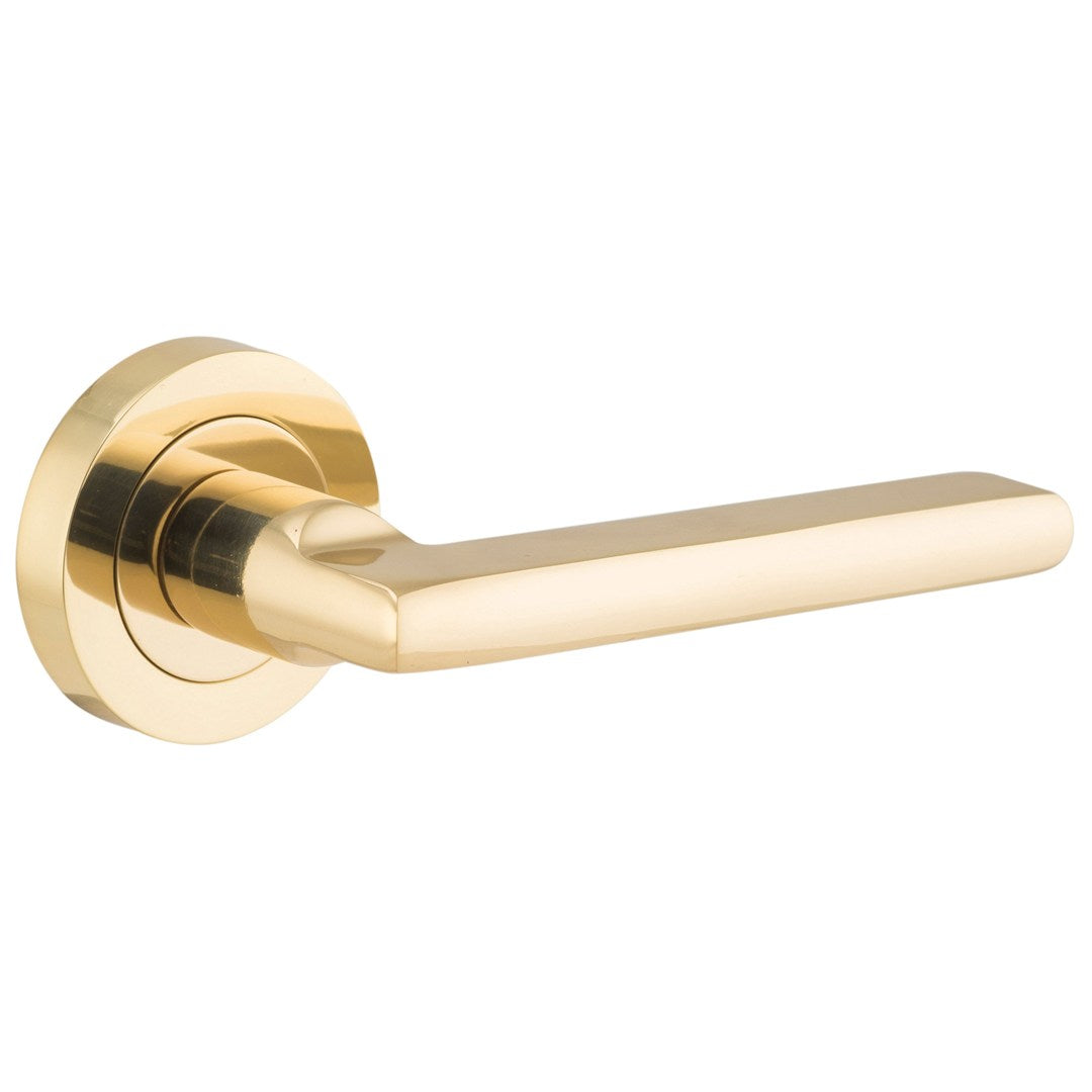 Iver Baltimore Passage Lever 1/2 Rnd Backplate Right Hand 52 X 58mm