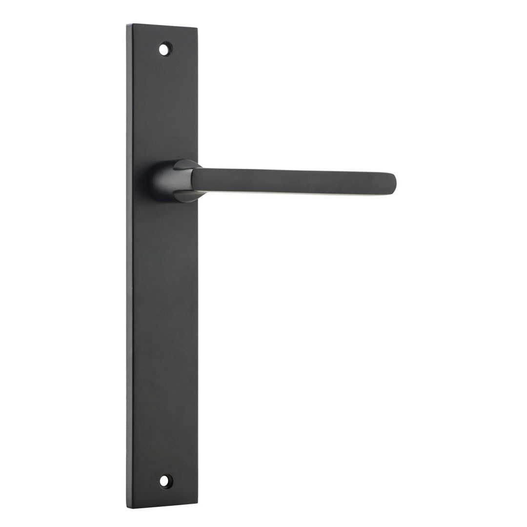 Iver Baltimore Passage Lever Set Rect Backplate 240 X 38 X 55mm
