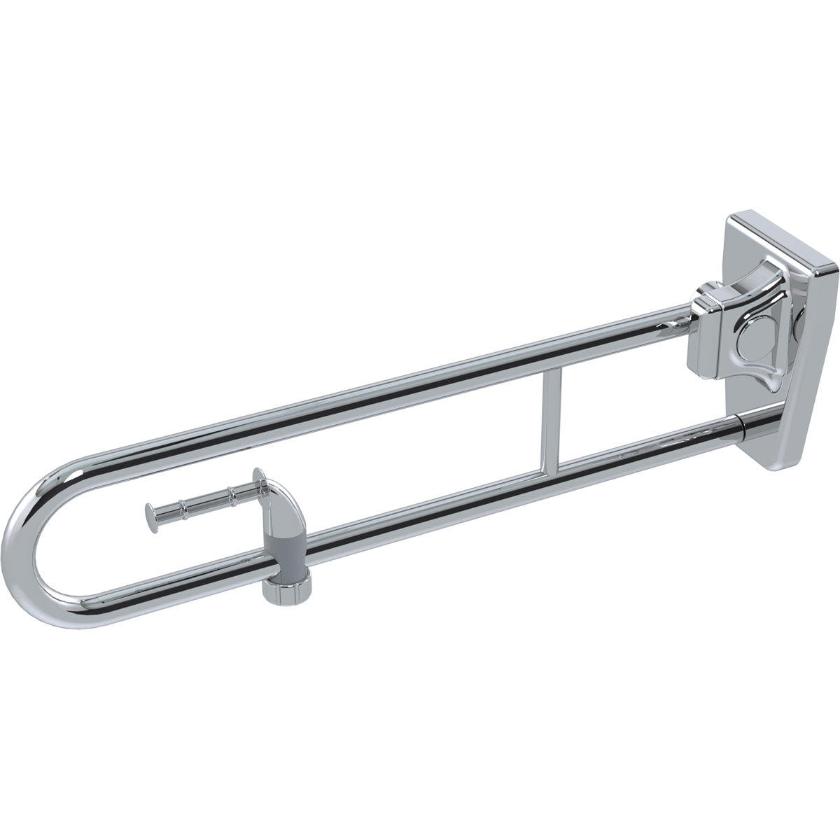 Tiltlock Grab Rail With Abs Toilet Roll Holder