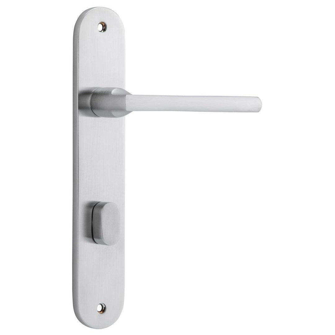 Iver Baltimore Privacy Lever Set Oval Backplate 230 X 40 X 55mm