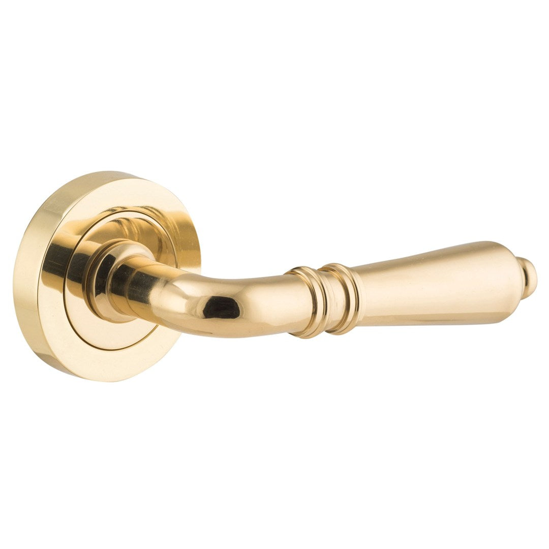 Iver Sarlat Passage Lever Rnd Backplate 52 X 56mm