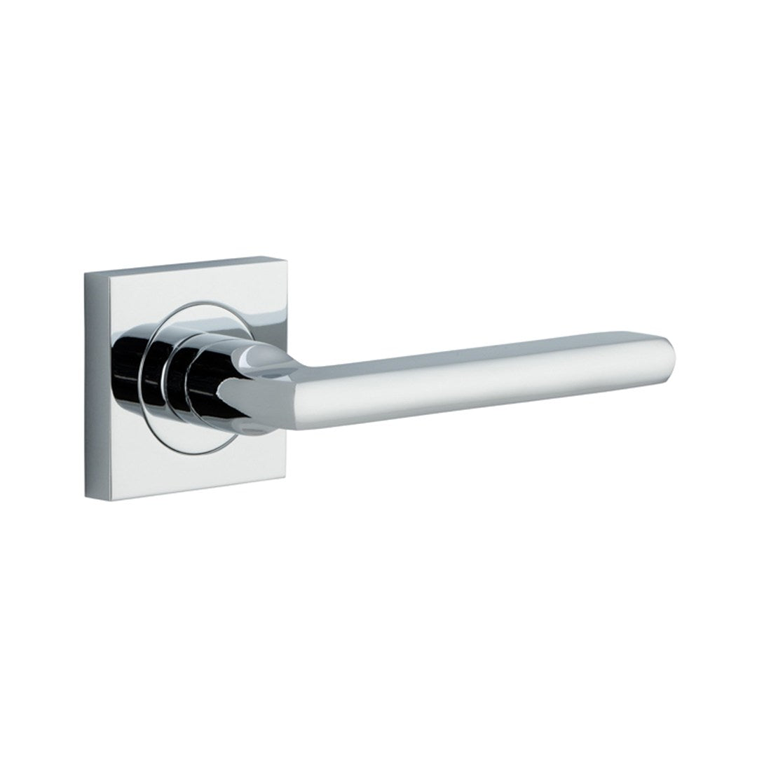 Iver Baltimore Passage Lever Set Sq Backplate 52 X 55mm